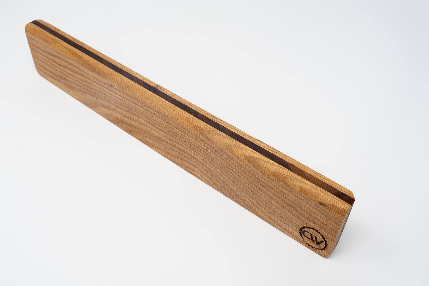 Magnetic Oak Knife Holder