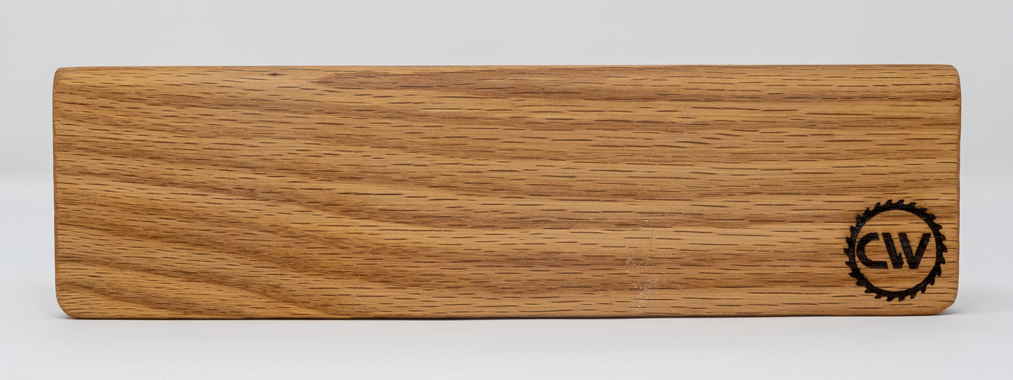 Magnetic Oak Knife Holder