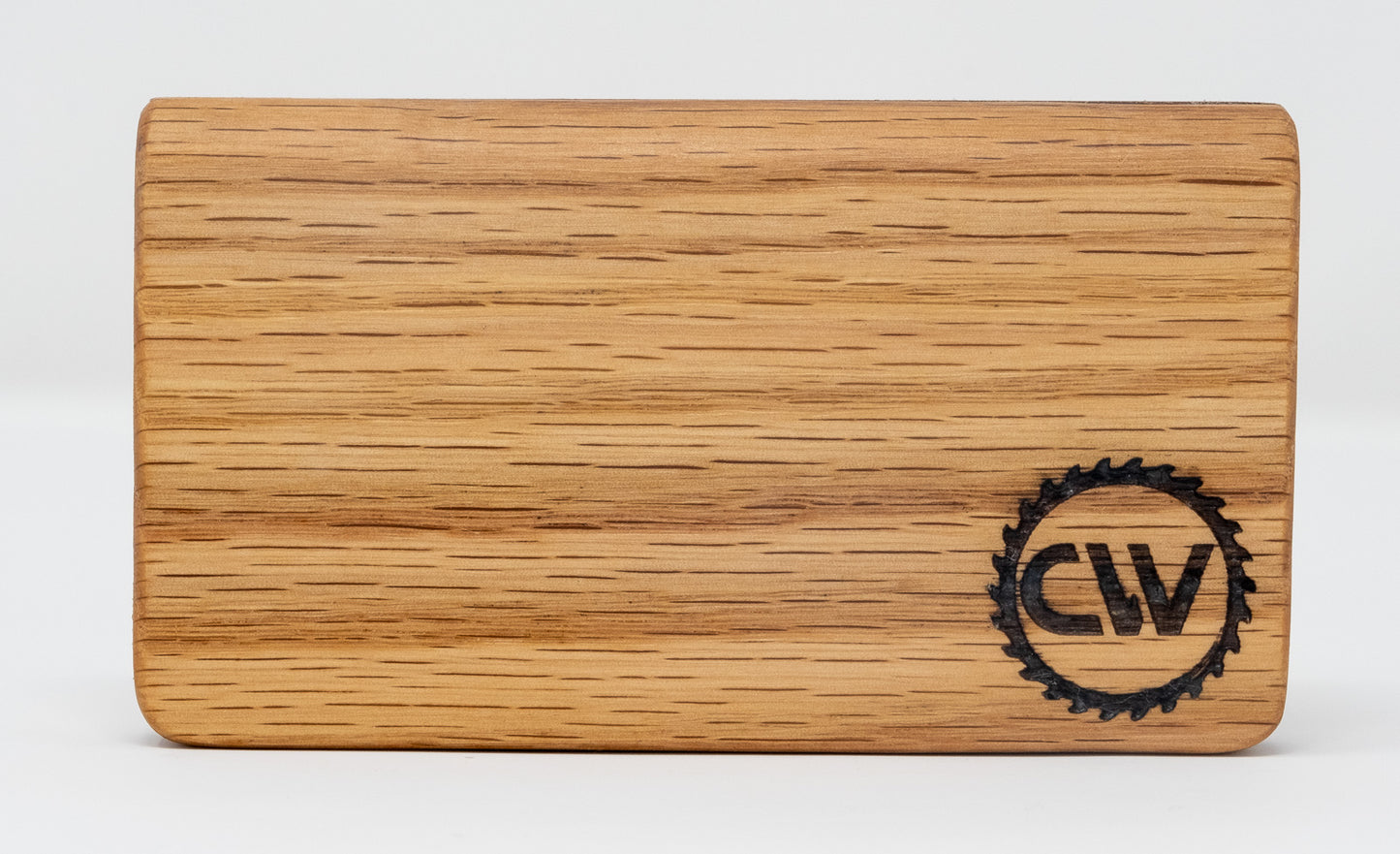 Magnetic Oak Knife Holder