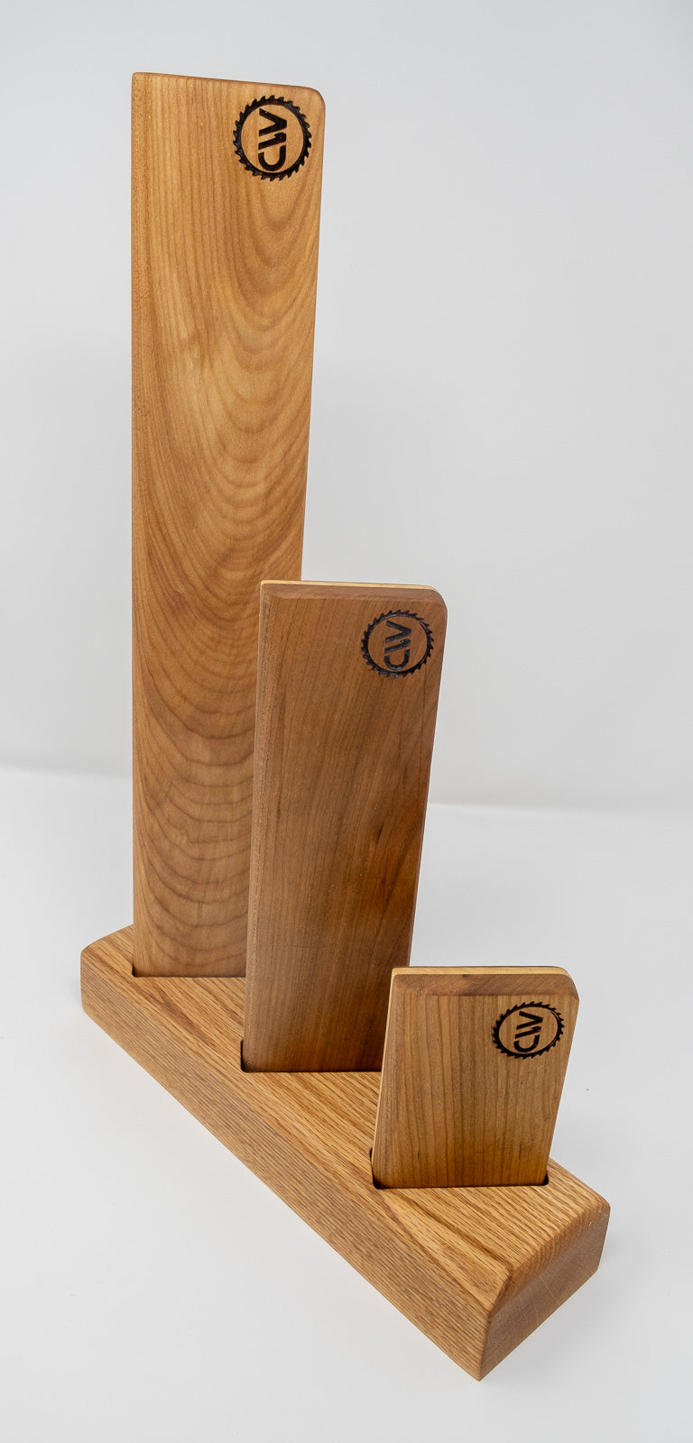 Cherry Wood Magnetic Knife Holder