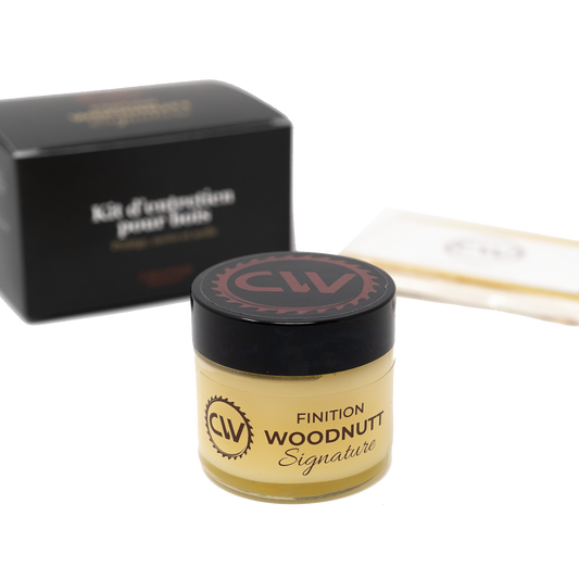“Finition WoodNutt Signature 60 ml — conditionneur naturel food-safe”